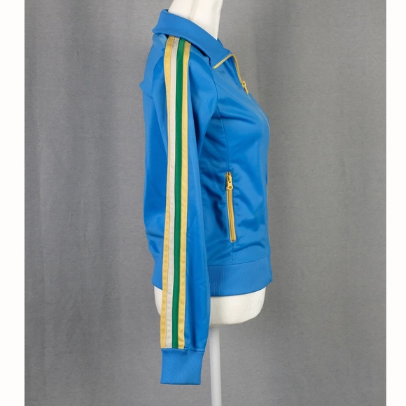 2 for $20! Retro Vintage? 80s Style Zip Track Jacket - Picture 4 of 13